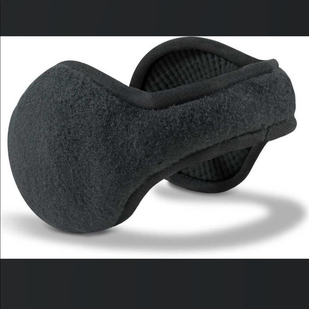 180s Tec Fleece Ear Warmers Cache-Oreilles. Black